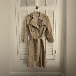 Vintage London Fog Tan Trench Coat